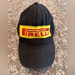 Black Cap with Yellow Patch